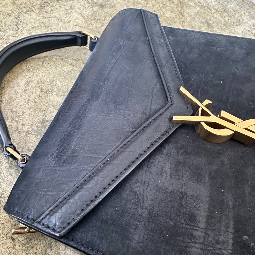 Saint Laurent Cassandra mini top handle bag - Picture 11 of 11